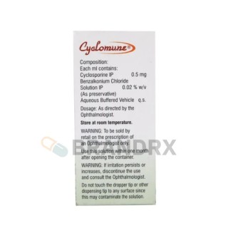 Cyclomune Eye Drops 0.05% Sun Pharmaceuticals Industries