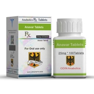 Anavar 25 Odin Pharmaceuticals